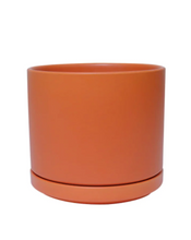 Load image into Gallery viewer, Ceramic Cylinder with Saucer
