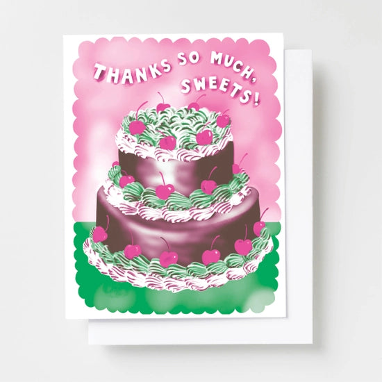 Thanks, Sweets - Risograph Card