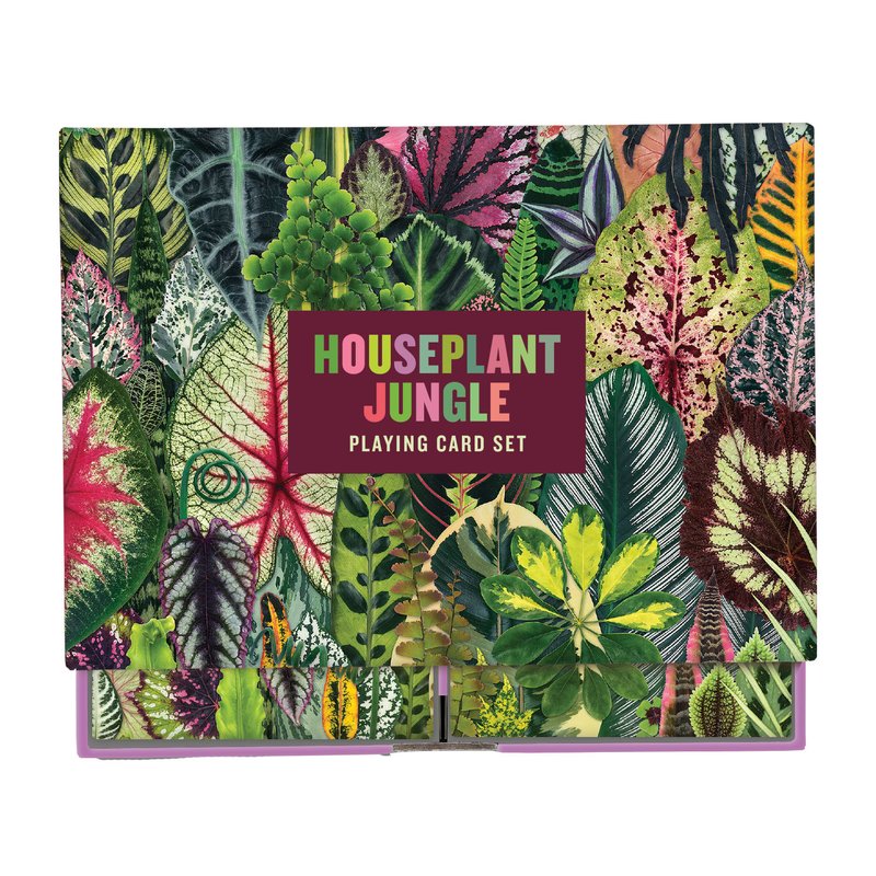Houseplant Jungle Playing Cards Set Geometry Garden & Floral Shop
