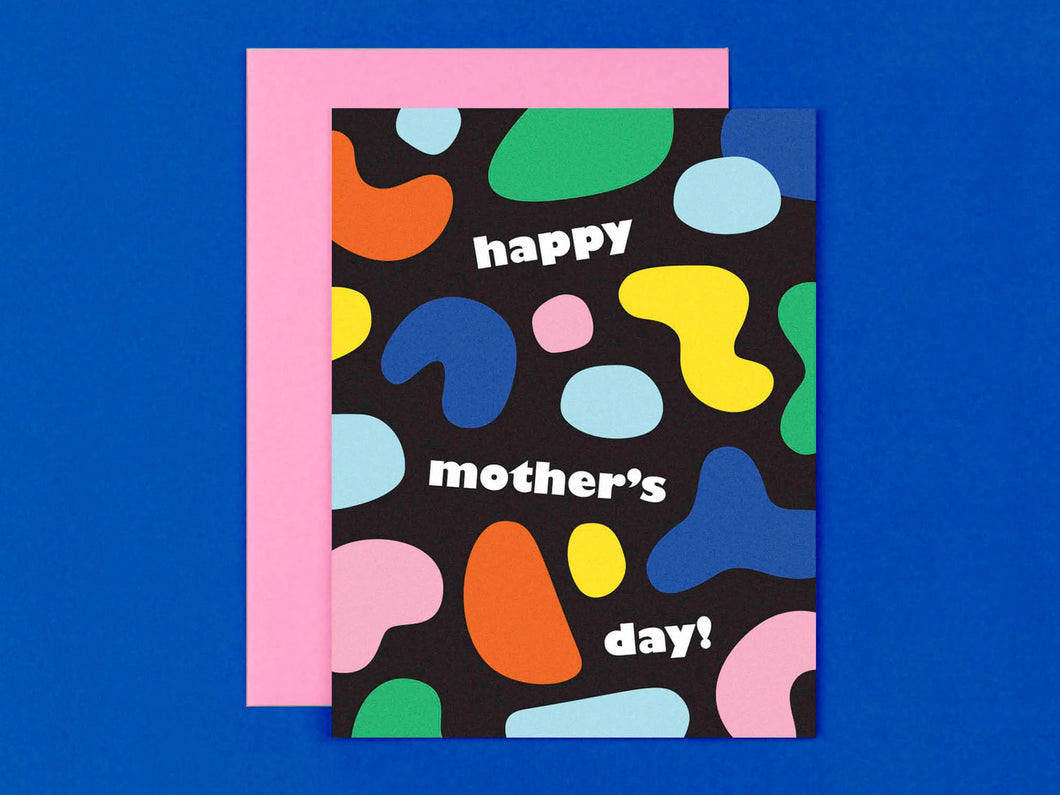 Mother's Day Shapes Greeting Card